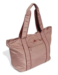 ADIDAS Yoga Tote Bag - Warm Clay/Preloved Ruby -The Sports Edit adidas yoga tote bag clay ruby jg5778 3