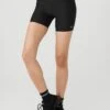 5" Airlift Energy Short - Black -The Sports Edit alo yoga 5in airlift energy short black W6364R 1