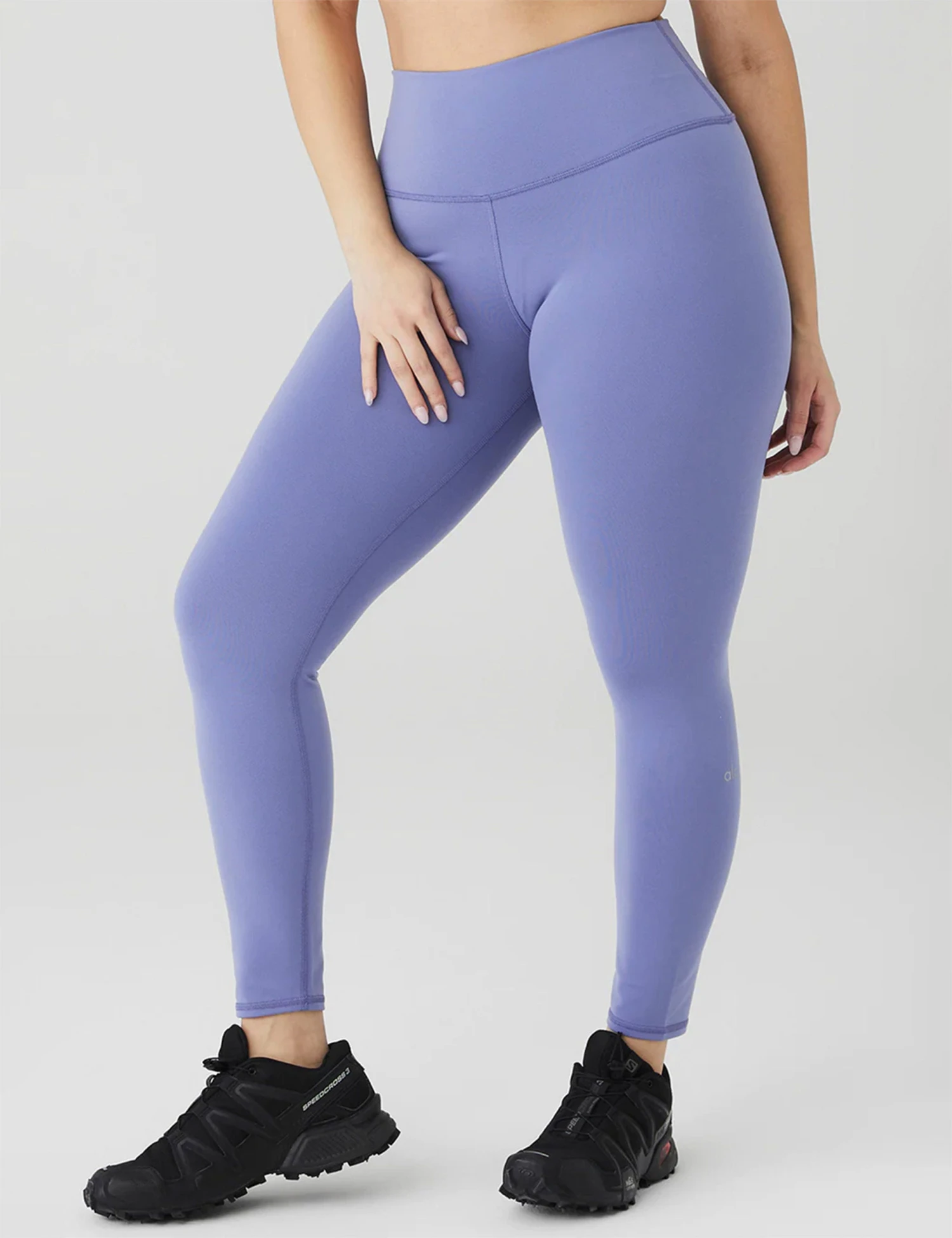 7/8 High Waisted Airbrush Legging - Infinity Blue 9 7/8 High Waisted Airbrush Legging - Infinity Blue - Image 7
