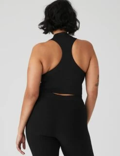 Alosoft Top That Bra Tank - Black 16 Alosoft Top That Bra Tank - Black -The Sports Edit alo yoga alosoft top that bra tank black W2716R 4