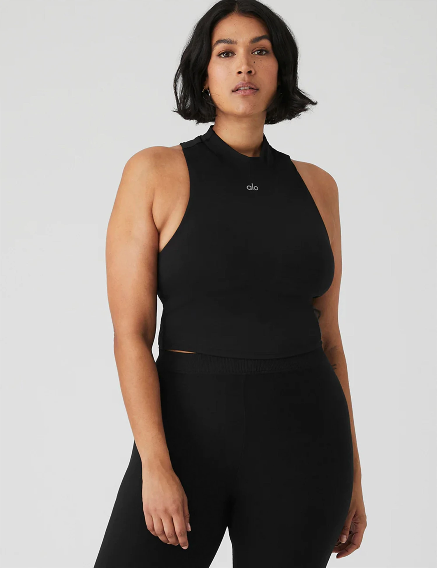 Alosoft Top That Bra Tank - Black 7 Alosoft Top That Bra Tank - Black - Image 5