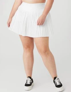 Grand Slam Tennis Skort - White 12 Grand Slam Tennis Skort - White -The Sports Edit alo yoga grand slam tennis skirt white W6289R 5