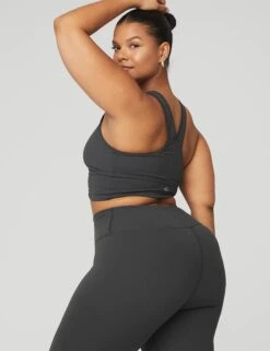 Wild Thing Bra - Anthracite -The Sports Edit alo yoga wild thing bra anthracite W9327R 2