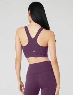 Wild Thing Bra - Dark Plum 17 Wild Thing Bra - Dark Plum -The Sports Edit alo yoga wild thing bra dark plum W9609R 5