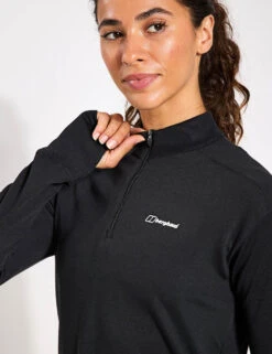Berghaus Ivyhill Half Zip - Jet Black 8 Berghaus Ivyhill Half Zip - Jet Black -The Sports Edit berghaus ivyhill half zip jet black E2 80 8B 4 a001842 bp6 3