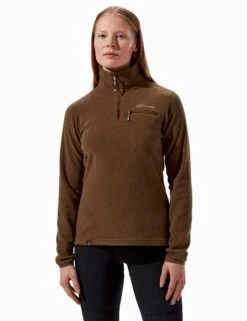 Berghaus Prism 2.0 Micro Half Zip Fleece - Bark Brown