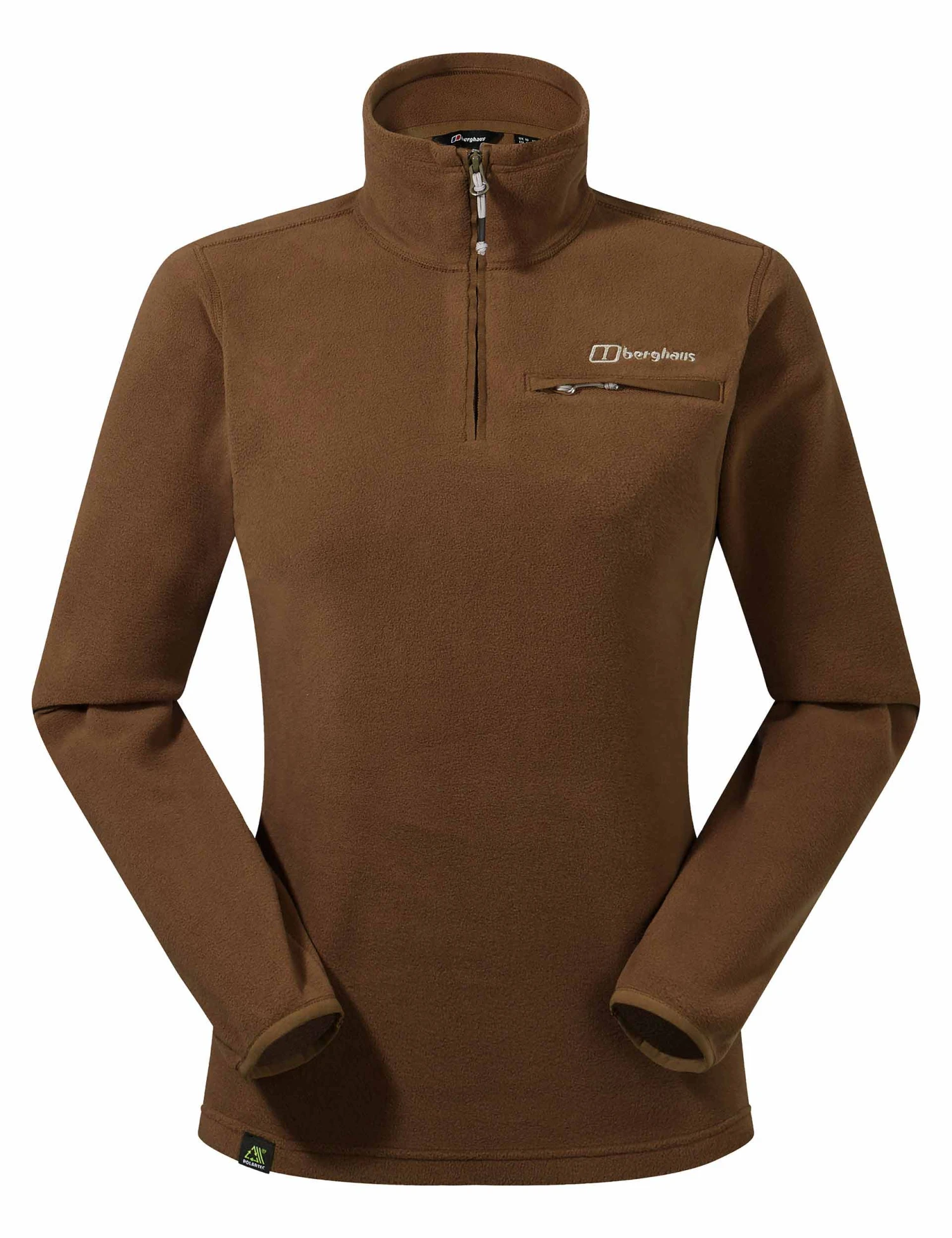 Berghaus Prism 2.0 Micro Half Zip Fleece - Bark Brown 10 Berghaus Prism 2.0 Micro Half Zip Fleece - Bark Brown - Image 8