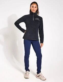 Berghaus Prism 2.0 Micro Half Zip Fleece - Jet Black -The Sports Edit berghaus prism 2 0 micro half zip fleece jet black 4 a000967 bp6 4