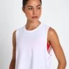 Beyond Yoga Featherweight Minimal Cropped Tank - Cloud White -The Sports Edit beyond yoga Featherweight Minimal Cropped Tank Cloud White LWSD4497 WHTLTS 0004