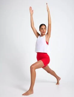 Beyond Yoga Featherweight Minimal Cropped Tank - Cloud White -The Sports Edit beyond yoga Featherweight Minimal Cropped Tank Cloud White LWSD4497 WHTLTS 0013