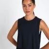 Beyond Yoga Featherweight Minimal Cropped Tank - Darkest Night