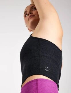 Beyond Yoga Spacedye Refocus Cropped Tank - Darkest Night -The Sports Edit beyond yoga Spacedye Refocus Cropped Tank SD4671 darkestnight 0033