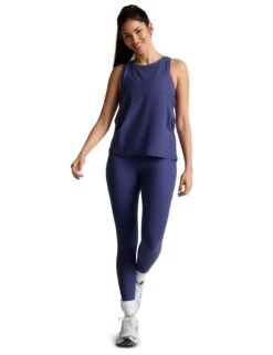 Beyond Yoga Featherweight Rebalance Tank - Eternal Blue Heather -The Sports Edit beyond yoga featherweight rebalance tank eternal blue lwsd4612 2