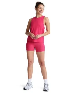 Beyond Yoga Featherweight Rebalance Tank - Vivid Pink Heather -The Sports Edit beyond yoga featherweight rebalance tank vivid pink lwsd4612 4