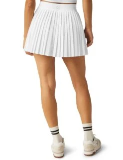 Beyond Yoga If You Pleats Mini Skirt - True White -The Sports Edit beyond yoga if you pleats mini skirt true white NN5152 TW 3