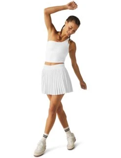 Beyond Yoga If You Pleats Mini Skirt - True White -The Sports Edit beyond yoga if you pleats mini skirt true white NN5152 TW 6