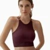 Born Naia Bra - Dark Cherry -The Sports Edit born naia bra dark cherry 1