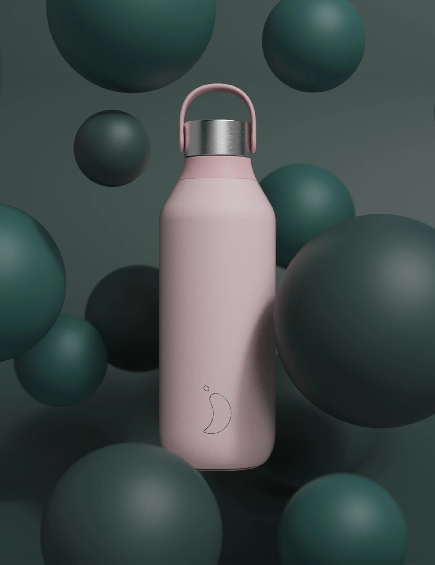 Series 2 Water Bottle 500ml - Blush Pink 9 Series 2 Water Bottle 500ml - Blush Pink - Image 7