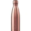 Chrome Rose Gold Water Bottle | 500ml -The Sports Edit chillys chrome rose gold water bottle 500ml B500CHRGO 1