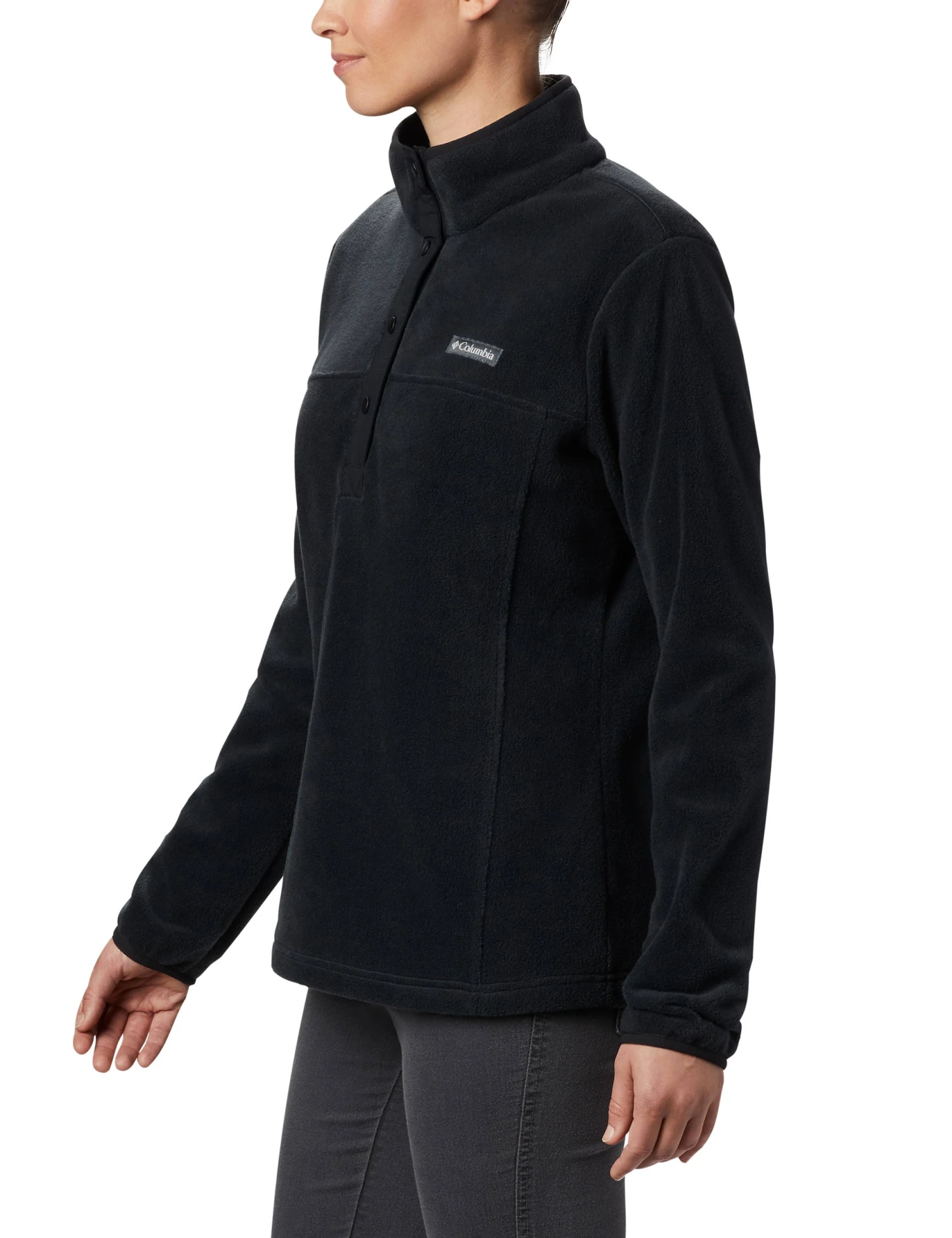Columbia Benton Springs Half Snap Pullover - Black 5 Columbia Benton Springs Half Snap Pullover - Black - Image 3