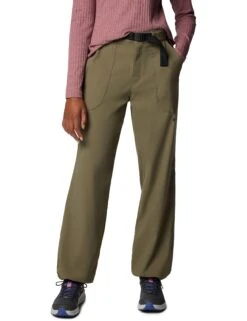 Columbia Brea Falls Hiking Trousers - Stone Green