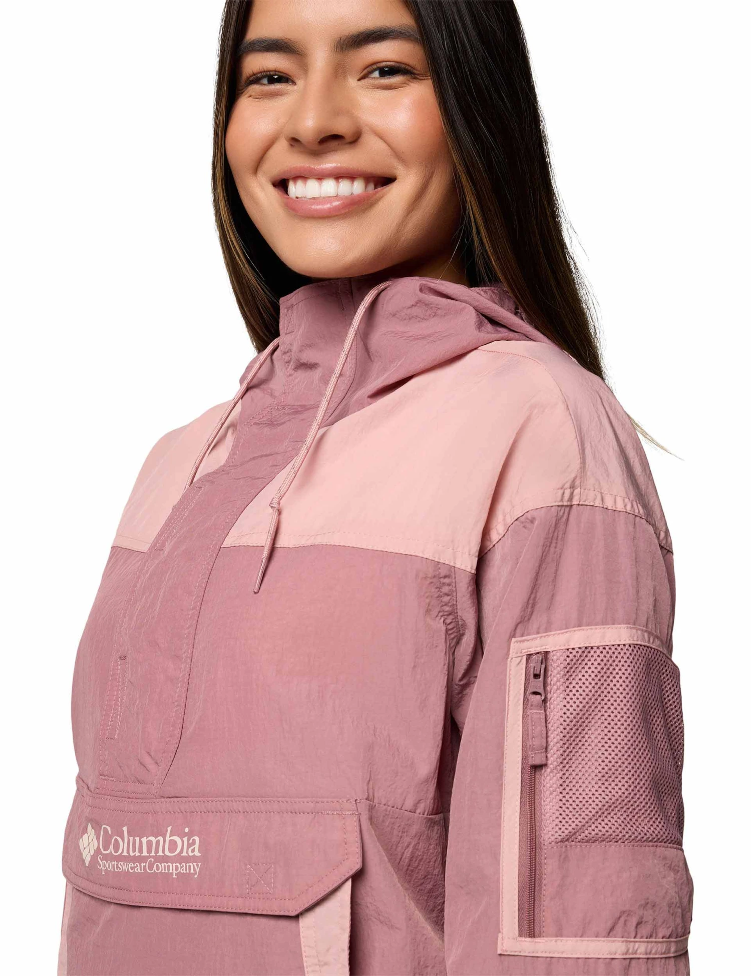 Columbia Challenger II Windbreaker - Fig/Eraser Pink 7 Columbia Challenger II Windbreaker - Fig/Eraser Pink - Image 5