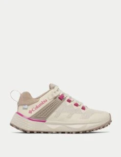 Columbia Facet 75 Outdry Waterproof Hiking Shoe - Dark Stone/Dark Fuchsia