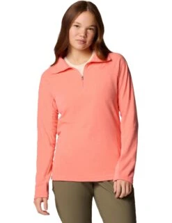Columbia Glacial IV Half Zip Fleece - Alpenglow