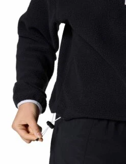 Columbia Helvetia II Cropped Sherpa Half Snap Fleece - Black -The Sports Edit columbia helvetia ii cropped sherpa half snap fleece black 2092231008 4