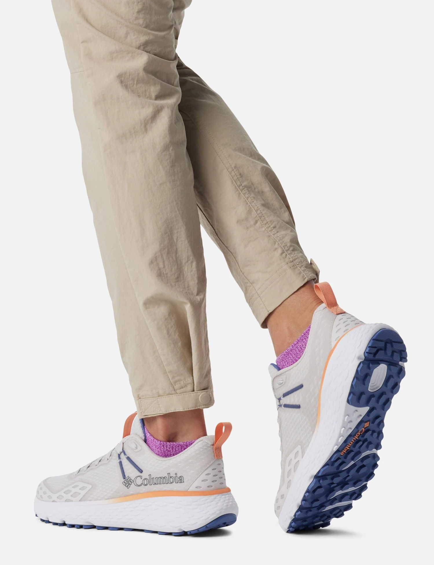 Columbia Konos TRS Hiking Shoe - Silver Grey/Eve 5 Columbia Konos TRS Hiking Shoe - Silver Grey/Eve - Image 3