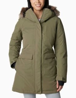 Columbia Little Si II Waterproof Parka - Stone Green