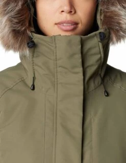 Columbia Little Si II Waterproof Parka - Stone Green -The Sports Edit columbia little si ii waterproof parka stone green 2085764 397 3
