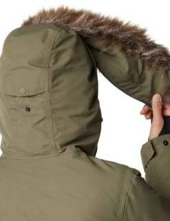 Columbia Little Si II Waterproof Parka - Stone Green -The Sports Edit columbia little si ii waterproof parka stone green 2085764 397 4