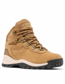 Columbia Newton Ridge Plus Waterproof Amped Hiking Boot - Elk/Dark Stone -The Sports Edit columbia newton ridge plus waterproof amped boot elk stone 1718821290 2