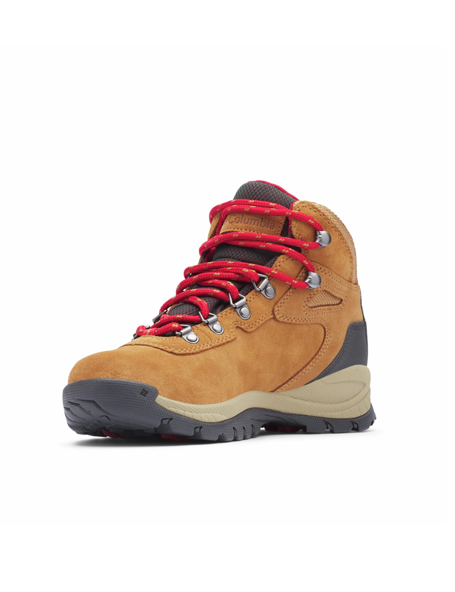 Columbia Newton Ridge Plus Waterproof Amped Hiking Boot - Elk/Mountain Red 4 Columbia Newton Ridge Plus Waterproof Amped Hiking Boot - Elk/Mountain Red - Image 2