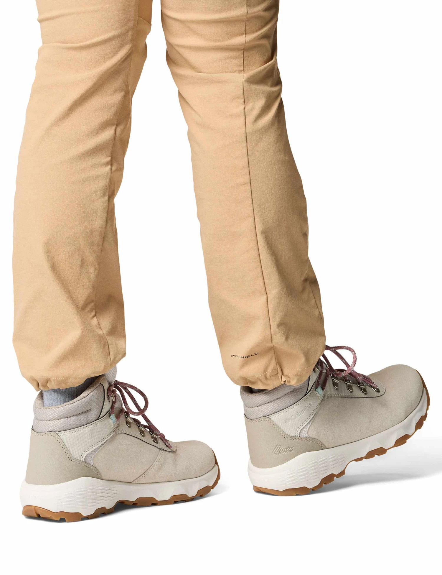 Columbia Newton Wander Waterproof Walking Boot - Cloud Grey/Cool Green 10 Columbia Newton Wander Waterproof Walking Boot - Cloud Grey/Cool Green - Image 8