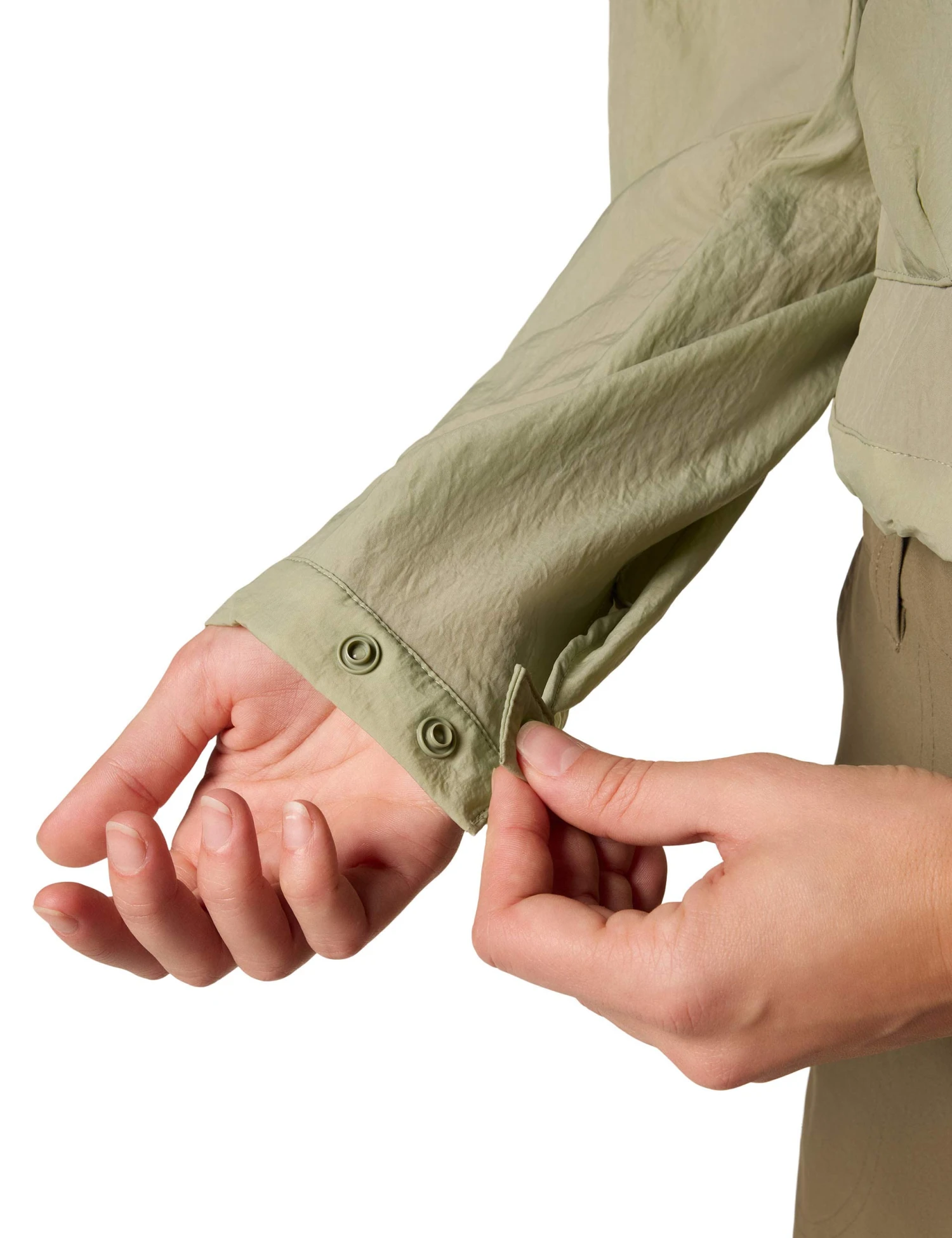 Columbia Paracutie Cropped Cargo Windbreaker - Safari 9 Columbia Paracutie Cropped Cargo Windbreaker - Safari - Image 7