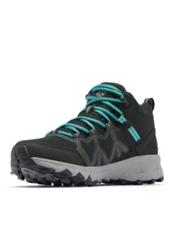 Columbia Peakfreak II Mid Outdry Hiking Shoe - Black/Teal 12 Columbia Peakfreak II Mid Outdry Hiking Shoe - Black/Teal -The Sports Edit columbia peakfreak ii mid outdry shoe black teal 2100091012 4