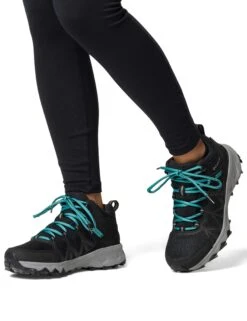Columbia Peakfreak II Mid Outdry Hiking Shoe - Black/Teal 17 Columbia Peakfreak II Mid Outdry Hiking Shoe - Black/Teal -The Sports Edit columbia peakfreak ii mid outdry shoe black teal 2100091012 9