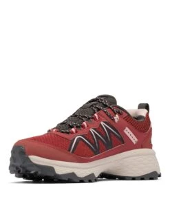 Columbia Peakfreak Rush Outdry Hiking Shoe - Dusty Crimson/Pink Haze -The Sports Edit columbia peakfreak rush outdry shoe crimson pink 2108431638 3