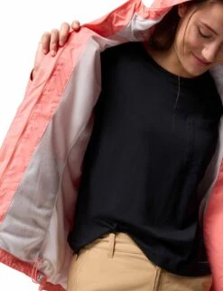 Columbia Pouring Adventure III Waterproof Hiking Jacket - Alpenglow -The Sports Edit columbia pouring adventure iii waterproof hiking jacket alpenglow 2117191685 5