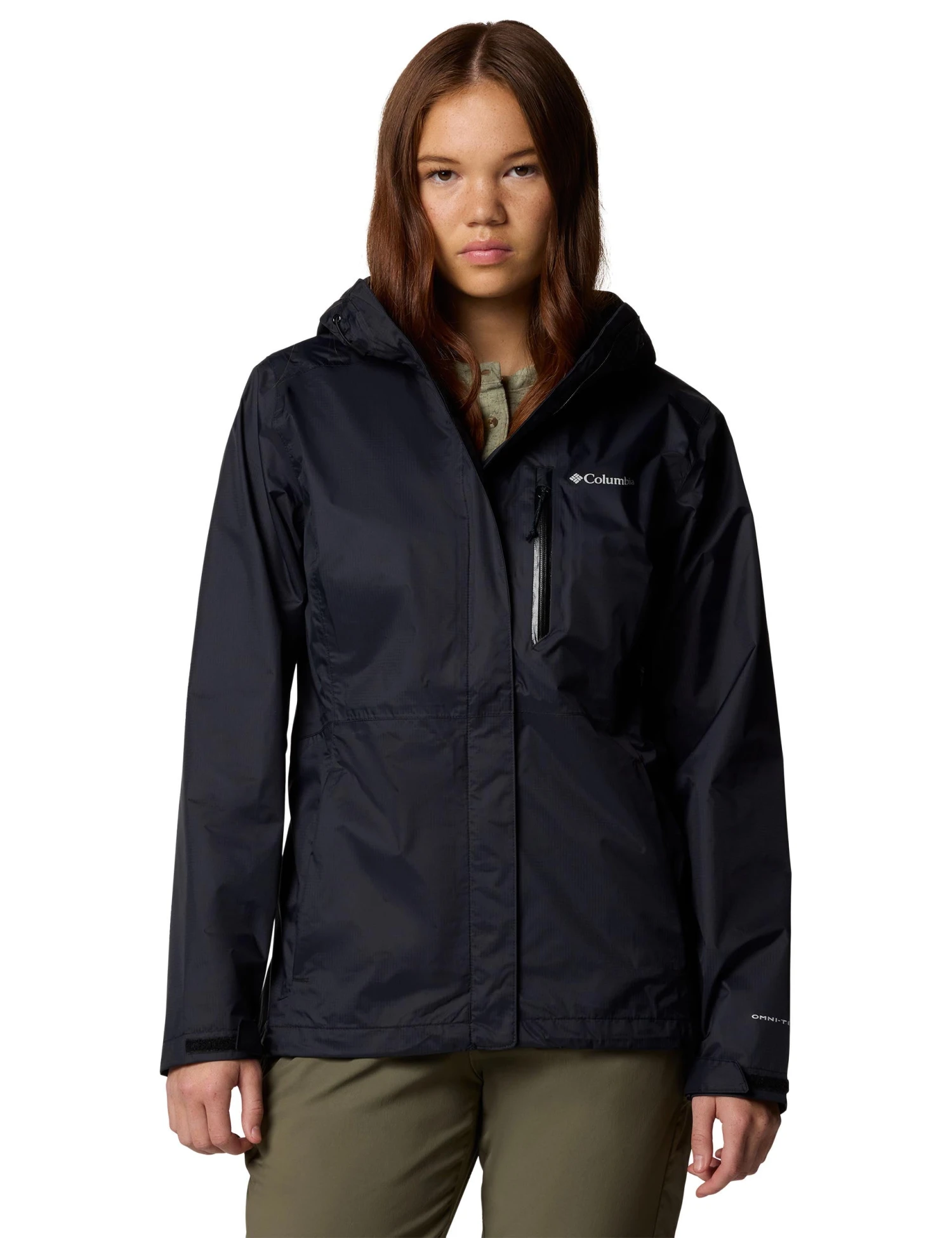 Columbia Pouring Adventure III Waterproof Hiking Jacket - Black 3 Columbia Pouring Adventure III Waterproof Hiking Jacket - Black