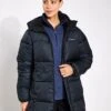 Columbia Puffect II Hooded Mid Puffer Jacket - Black -The Sports Edit columbia puffect ii hooded mid puffer jacket black 2088471 010 1