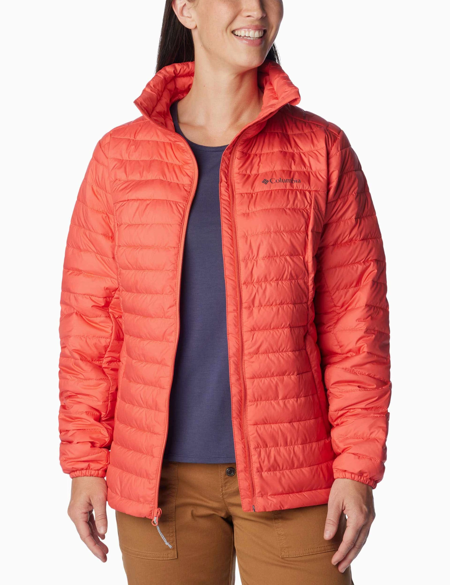 Columbia Silver Falls Packable Insulated Jacket - Juicy 3 Columbia Silver Falls Packable Insulated Jacket - Juicy