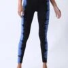 Sunset Legging - Onyx/Sapphire -The Sports Edit electric and rose sunset legging onyx sapphire 1