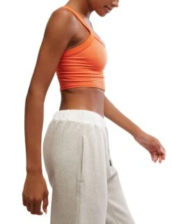 All Clear Cami Solid - Flame -The Sports Edit free people movement all clear cami solid flame ob1778542 6001 2