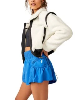 Courtside Fleece - Ivory Combo -The Sports Edit free people movement courtside fleece ivory combo OB1694233 1103 3