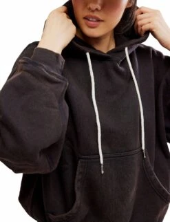 Final Call Hoodie - Black -The Sports Edit free people movement final call hoodie black ob2194101 0010 2