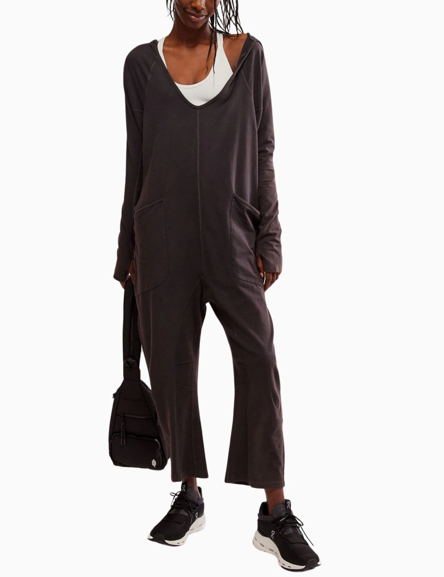 Hot Shot Long-Sleeve Onesie - Black 3 Hot Shot Long-Sleeve Onesie - Black