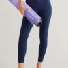 High Waisted Ankle Breathe Deeper Leggings - Midnight Navy -The Sports Edit free people movement hw ankle breathe deeper leggings midnight navy 1
